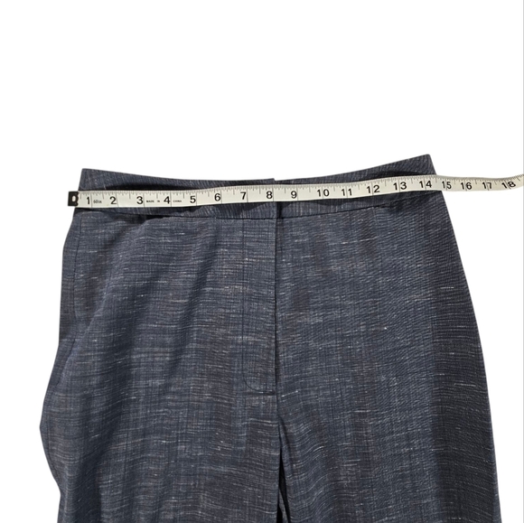 Antonio Melani Blue Textured Pants size 4 - Picture 4 of 5